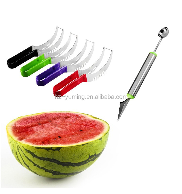 Amazon Hot selling Stainless Steel Watermelon slicer Corer cutter