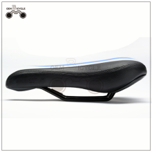 high quality leather mountain bike saddle