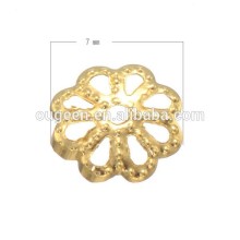 Fashion Silver Jewelry Findings Type Bead Caps Metal flower findings