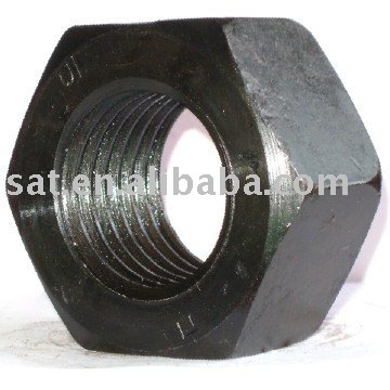 black oxide surface Hex Nuts