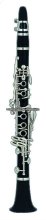 CL-8406W 17 keys ebony clarinet