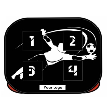 Portable Futsal Pop-Up Soccer Training Net for Target Practice