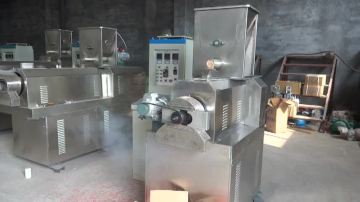 Ornamental fish feed processing line