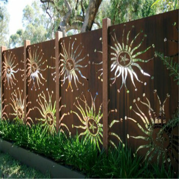 Laser Cut Metal Screen With Customized Pattern