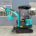 1ton 1.7ton mini excavator mesin mini excavator