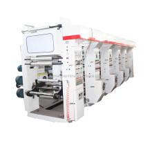 8 Color Gravure Press: Computerized Rotogravure Printer for Aluminum Foil Printing Machine
