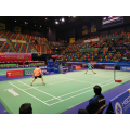 Lantai sukan PVC anti slip untuk dayung badminton