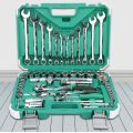 Quick ratchet wrench steam repair sleeve tool set