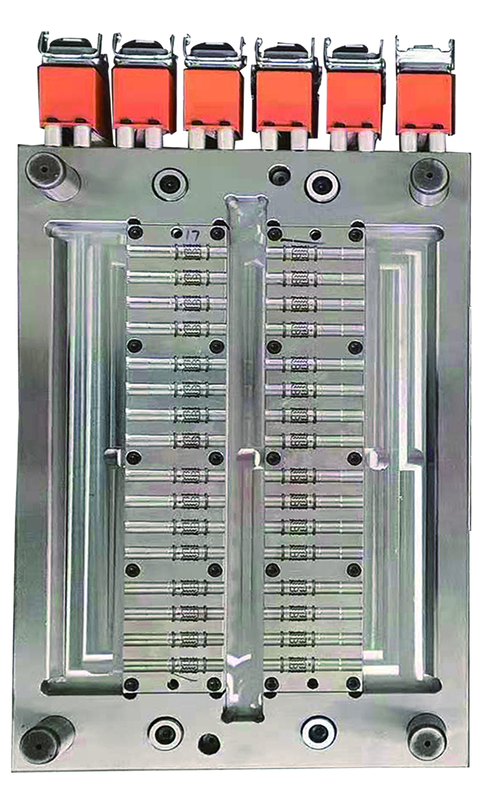 32 cavity cylindrical emitter mold