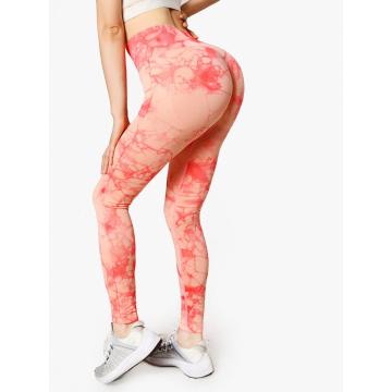 Tie-dyed Seamless Yoga Legggings