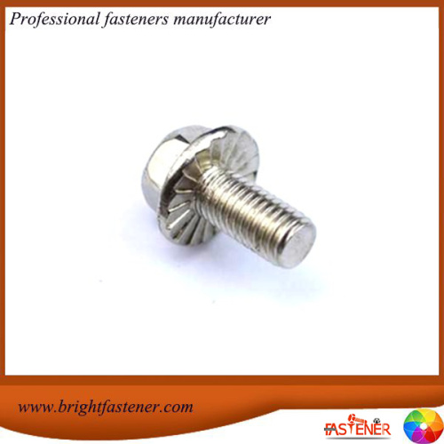 brightfastener DIN 6921 flange bolts