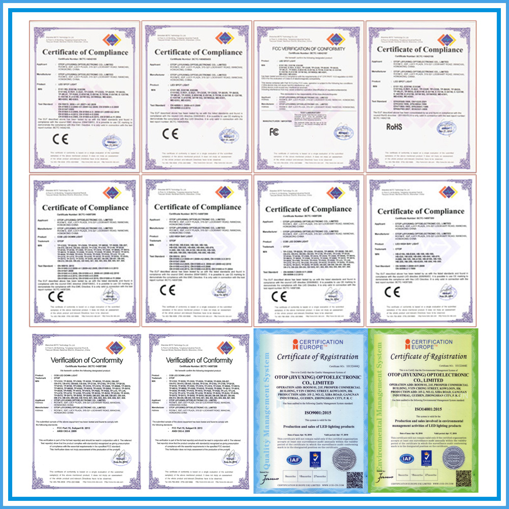 CE ROHS CERTIFICATION