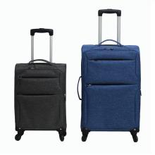 Snow flake soft luggage sets suitcases