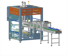 Automatic wrap around carton case packer
