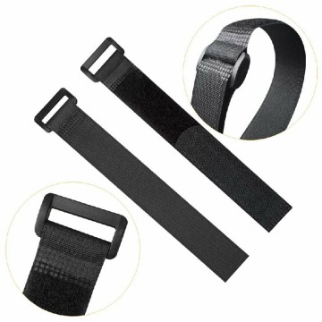 Verännerbar Nylon Hook Loop Befestigungsbänner mat Buckle