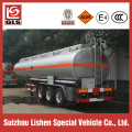 Liquides inflammables essieu tridem 43.5CBM transportent remorque citerne