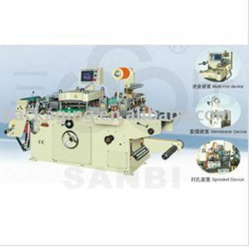 Full-Automatic Roll-Roll Continuous Free Adhesive Tape Die Cutter