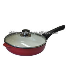 glass lid frypan
