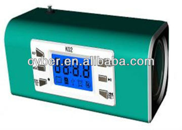 The latest mini speaker K02 support USB,SD card