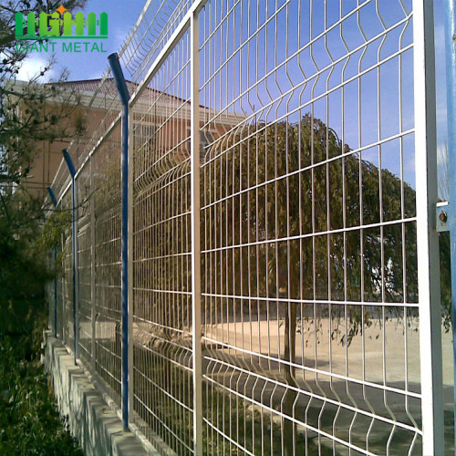 PVC Coated Triangle Bending Fence Panels Of Factroy