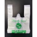 Custom Printed 100% Biodegradable Carry Bioplastic Bags