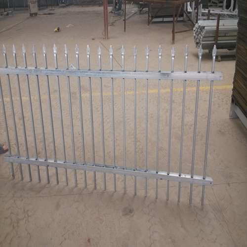 professional cheap zinc steel picket fence