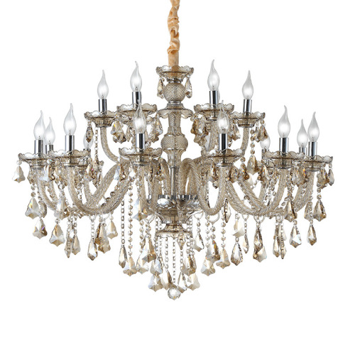 LEDER Country Beaded Chandelier rustic