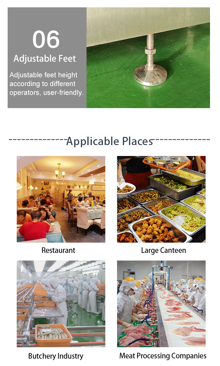 Automatic frozen meat cutting machine bone saw to food processing industrial