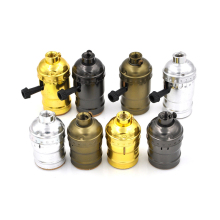 DIY Vintage Edison Pendant Lamp Socket - E27 Aluminum Base