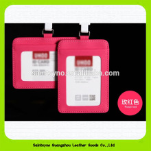 15216 Newest high quality genuine leather pass card holder