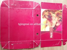 OEM paper barbecue box with foil inside