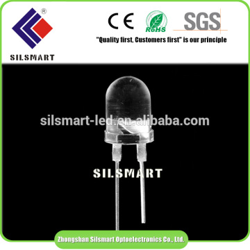 Super brightness Epistar 10mm round top high power dip leds