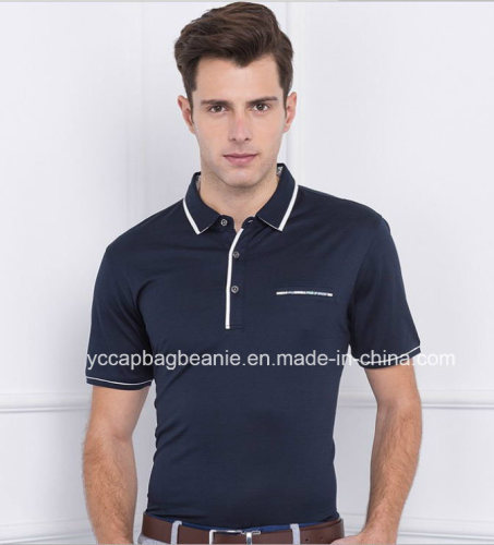100%Cotton Pique Mens Tee Shirt, Men′s Polo Shirt