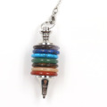 7 Chakra crystal disc pendulum Pendulum Divination pendulum