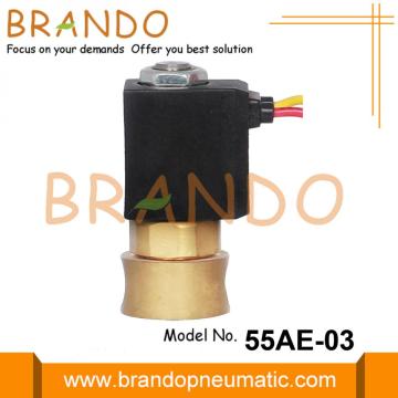 1/8'' Direct Operated Brass Solenoid Valve FKM Seal