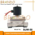 Elettrovalvole per solenoide in acciaio inossidabile da 2 &#39;&#39; SUW-50 2S500-50