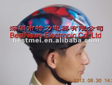 Flashing LED helmet for bycylce