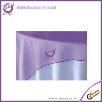 #20822-3534 purple chair covers and tablecloth linen tablecloth