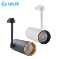 LEDER 20W Singapura luz preta trilho