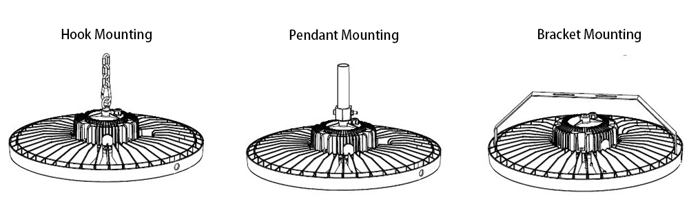 Die-Casting Aluminum Alloy High Bay Housing for Industrial Lighting