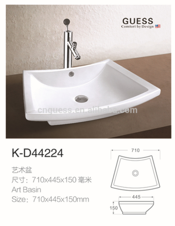 art basin,chaozhou ceramic sink,K-D44224