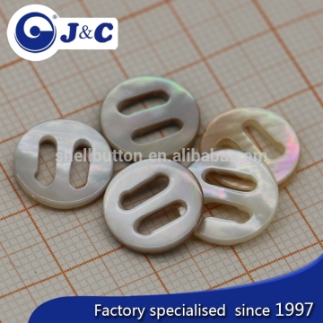 bespoke raw Natural Black lip shell button for shirt