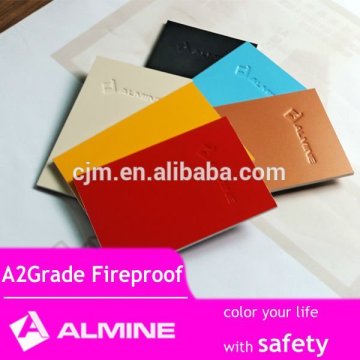 ALMINE high quality ACP, anti-fire acp for caldding, exterior fr acp, a2 fr acp