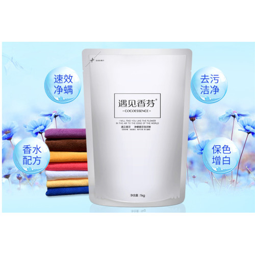 1KG Stand Up Pouch Laundry Powder Bag