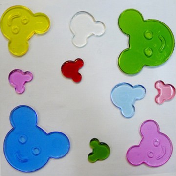 Cubs jelly sticker for babys