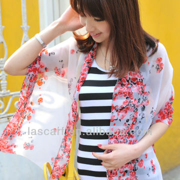 hot summer must-have polyester shawl scarf