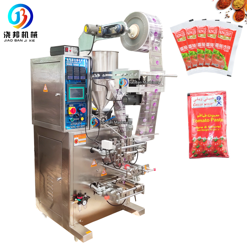 JB-300J Multi-function Automatic Liquid Fruit Juice Jam Vertical Bag Standing Pouch Packing Machine