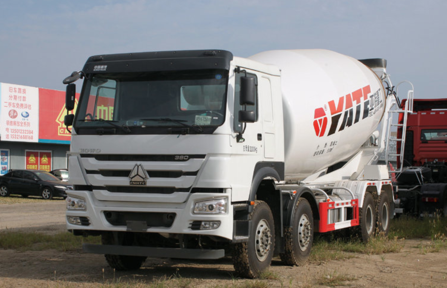 Popular Sinotruck sinotruk HOWO 8x4 concrete truck mixer 12m3 14m3 concrete mixer truck