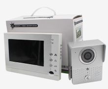 Household night vision rainproof memory video intercom