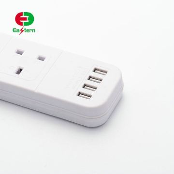 GCC PASSED Eco-Friendly factory direct sales outlet plug with usb socket